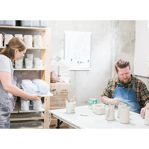 Discover unique, hand-sculpted mugs and vases from Salty Sea Dog Designs.