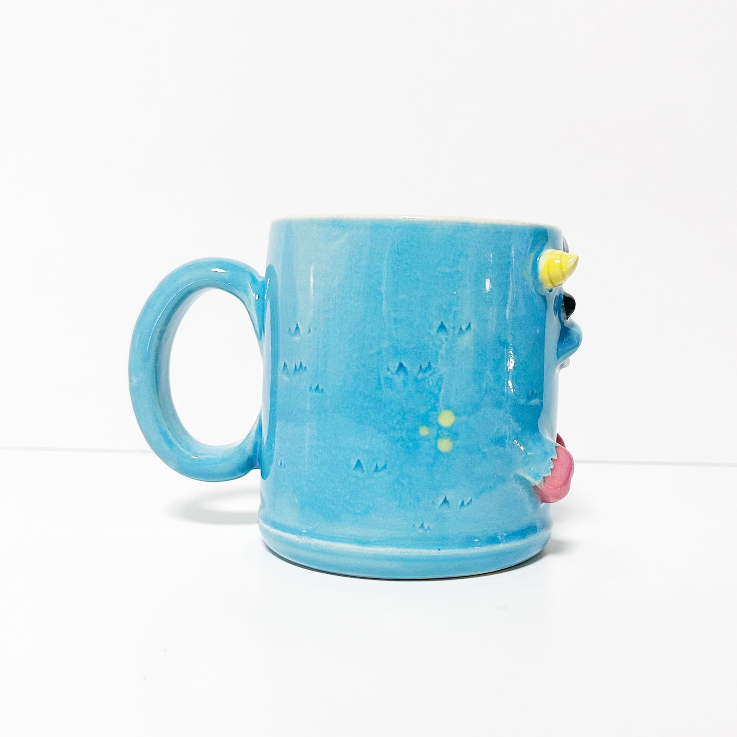Dark Blue Monster Mug 8