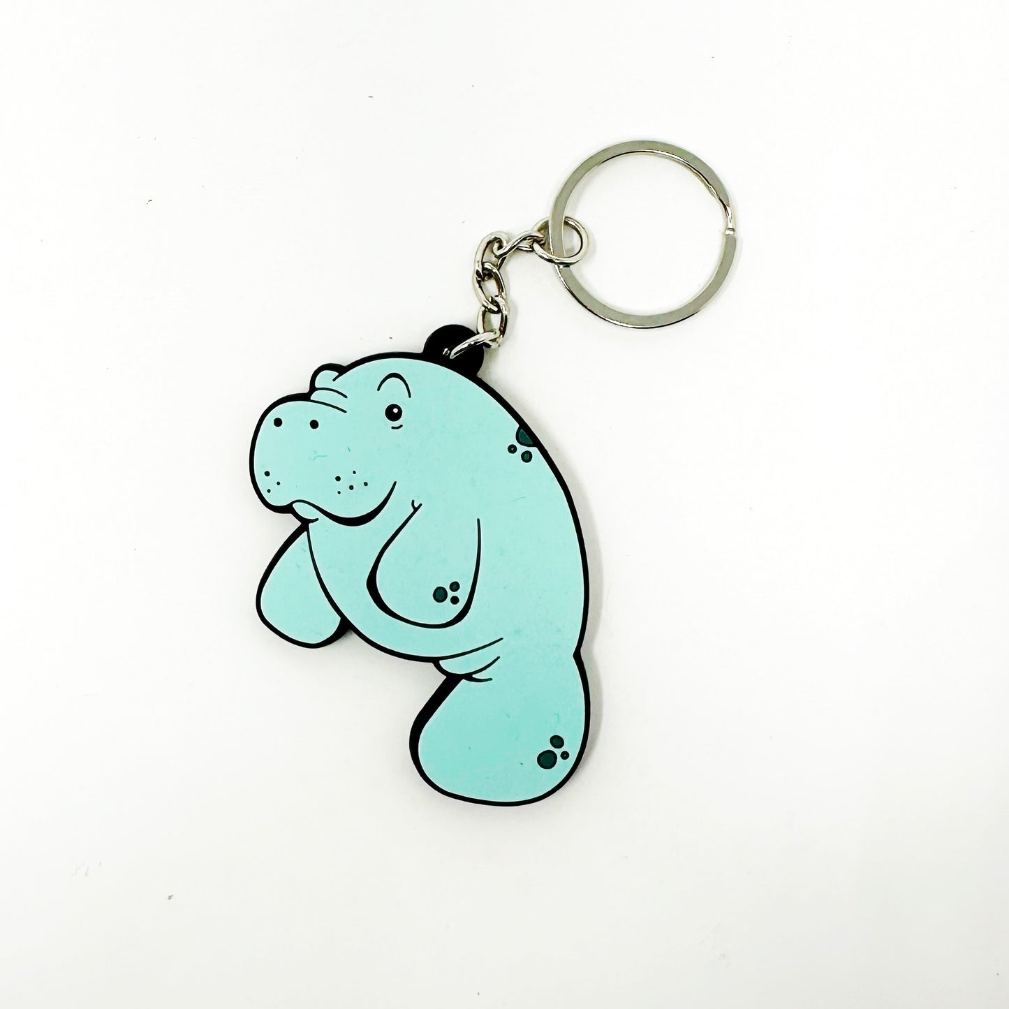 Manatee Keychain