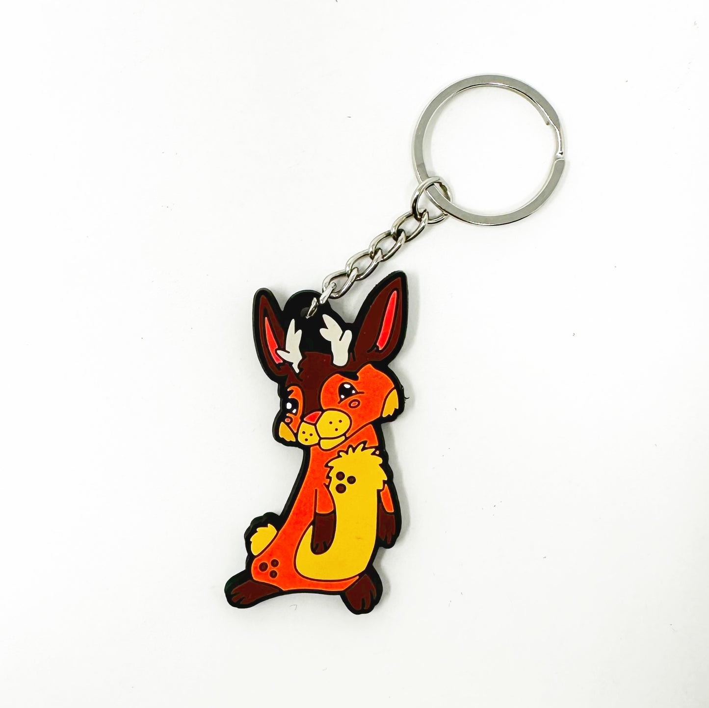 Jackalope Keychain
