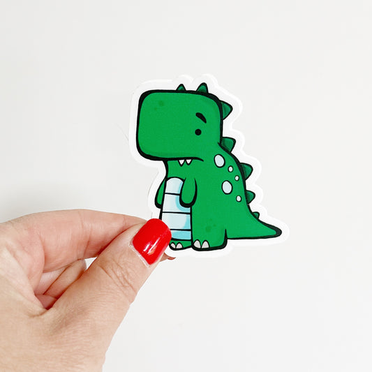 Dino Die Cut Sticker