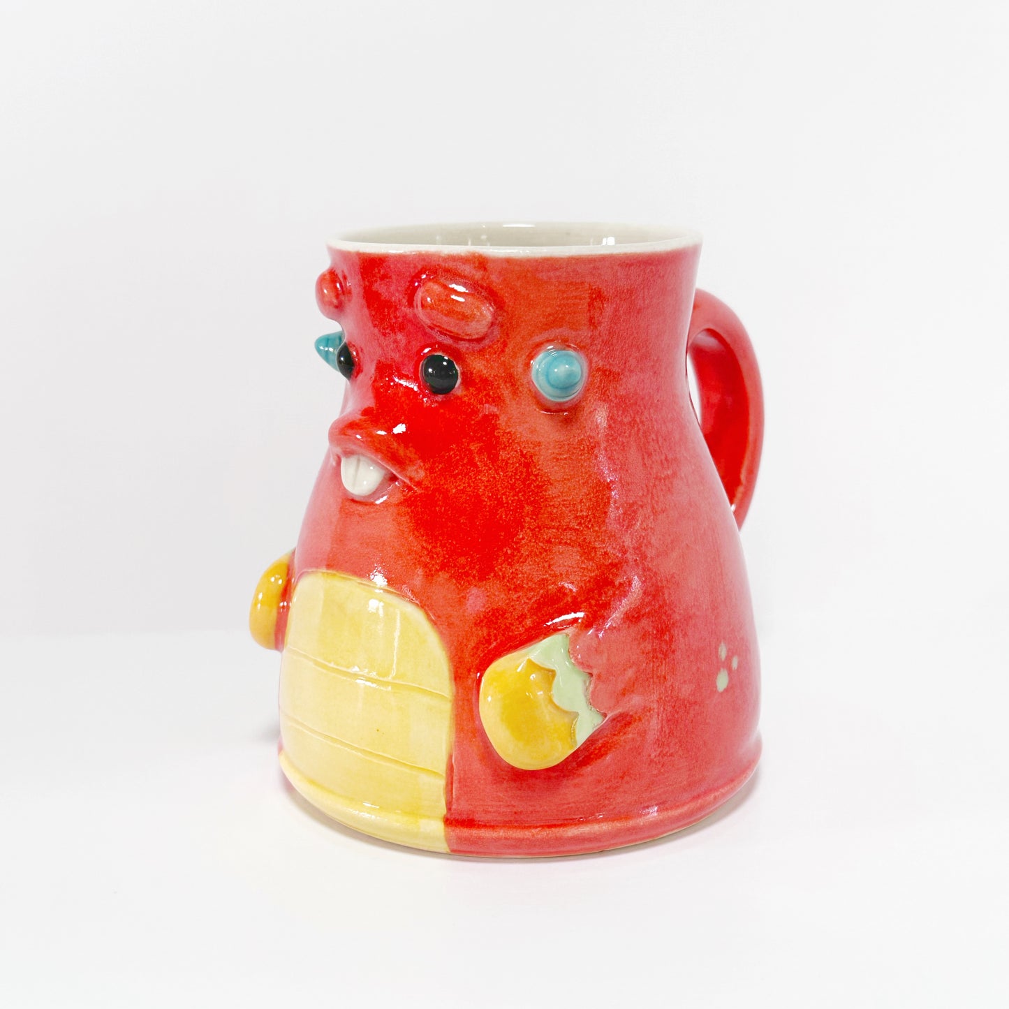 Red Monster Mug 2