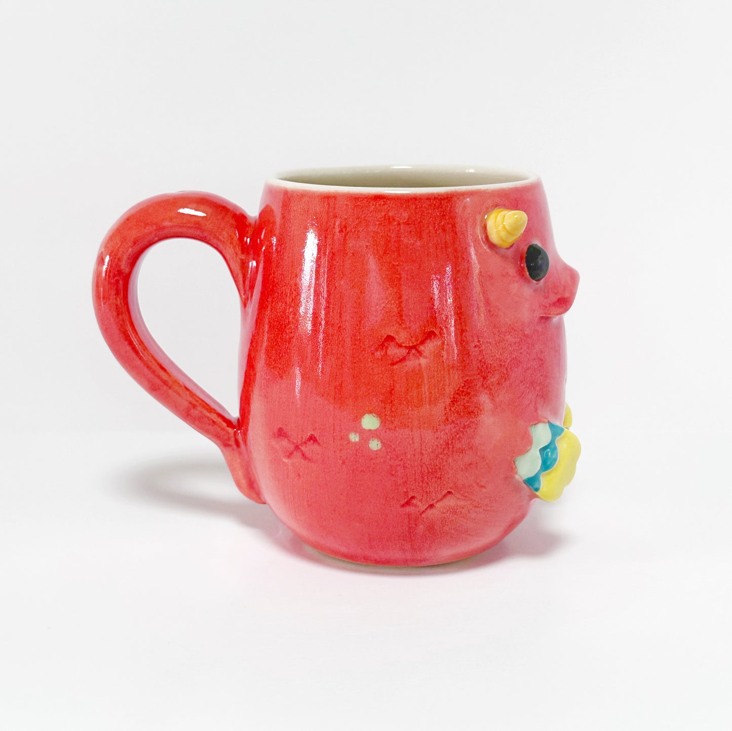 Red Monster Mug 3