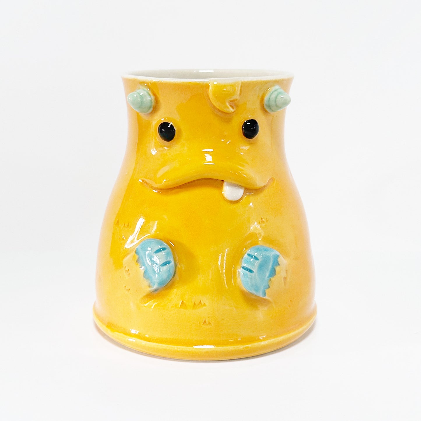 Light Orange Monster Mug 1