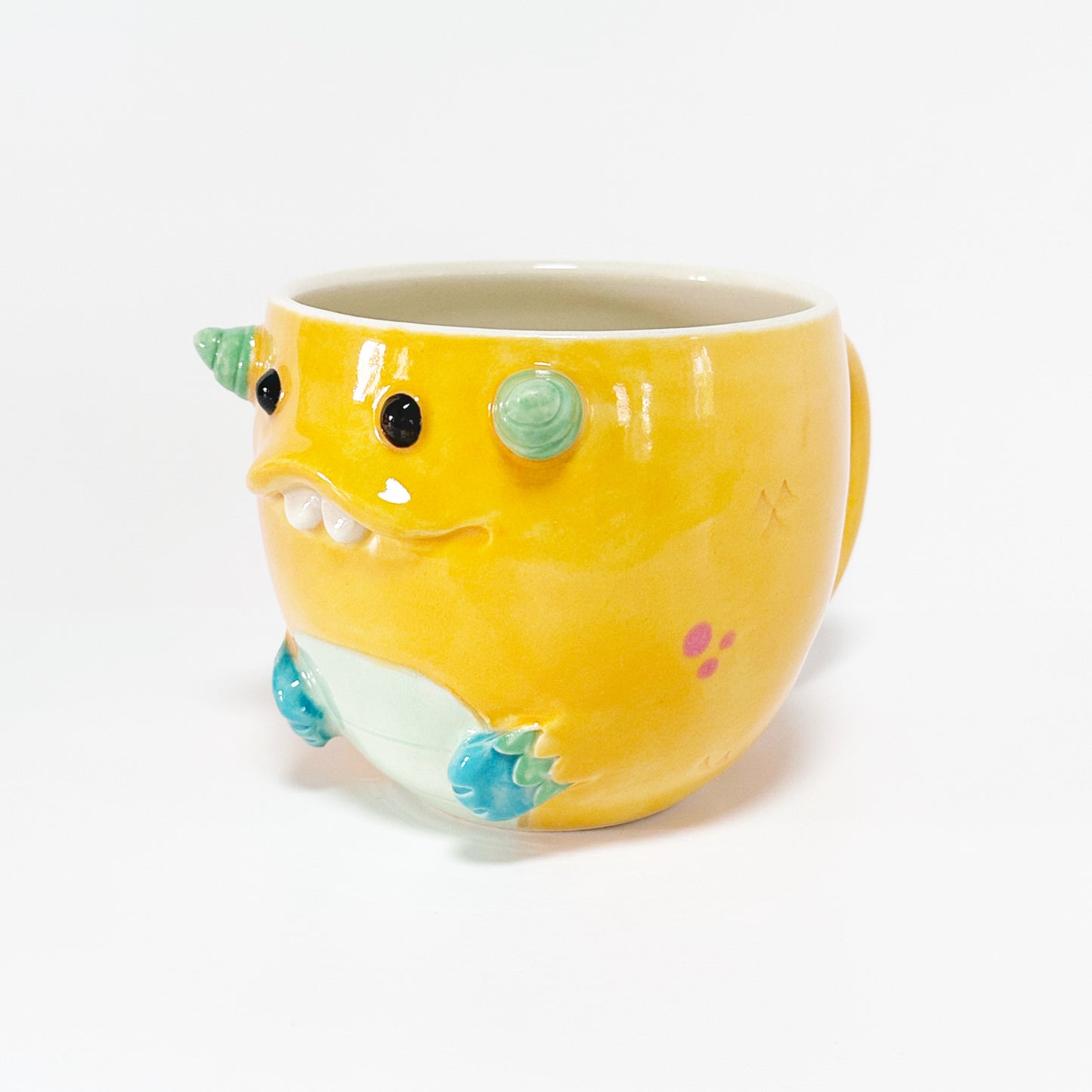 Light Orange Monster Mug 8