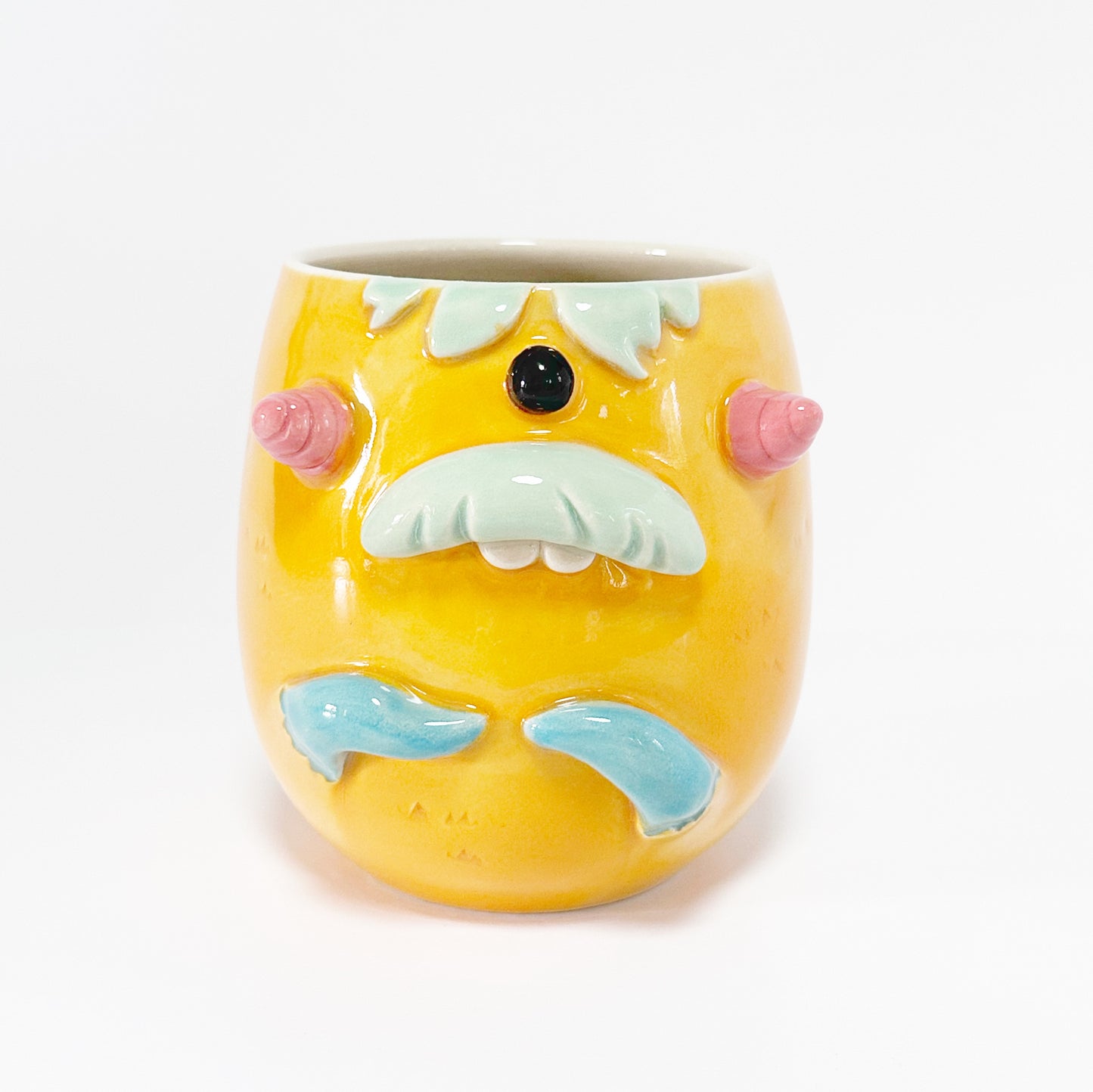 Light Orange Monster Mug 12