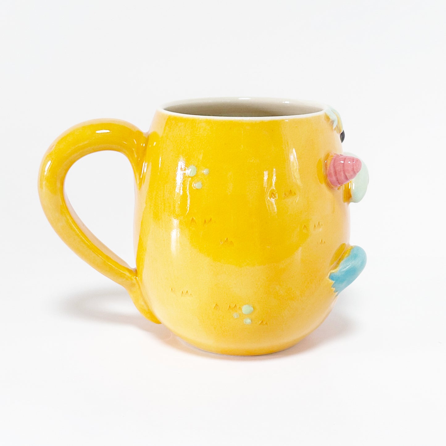 Light Orange Monster Mug 12