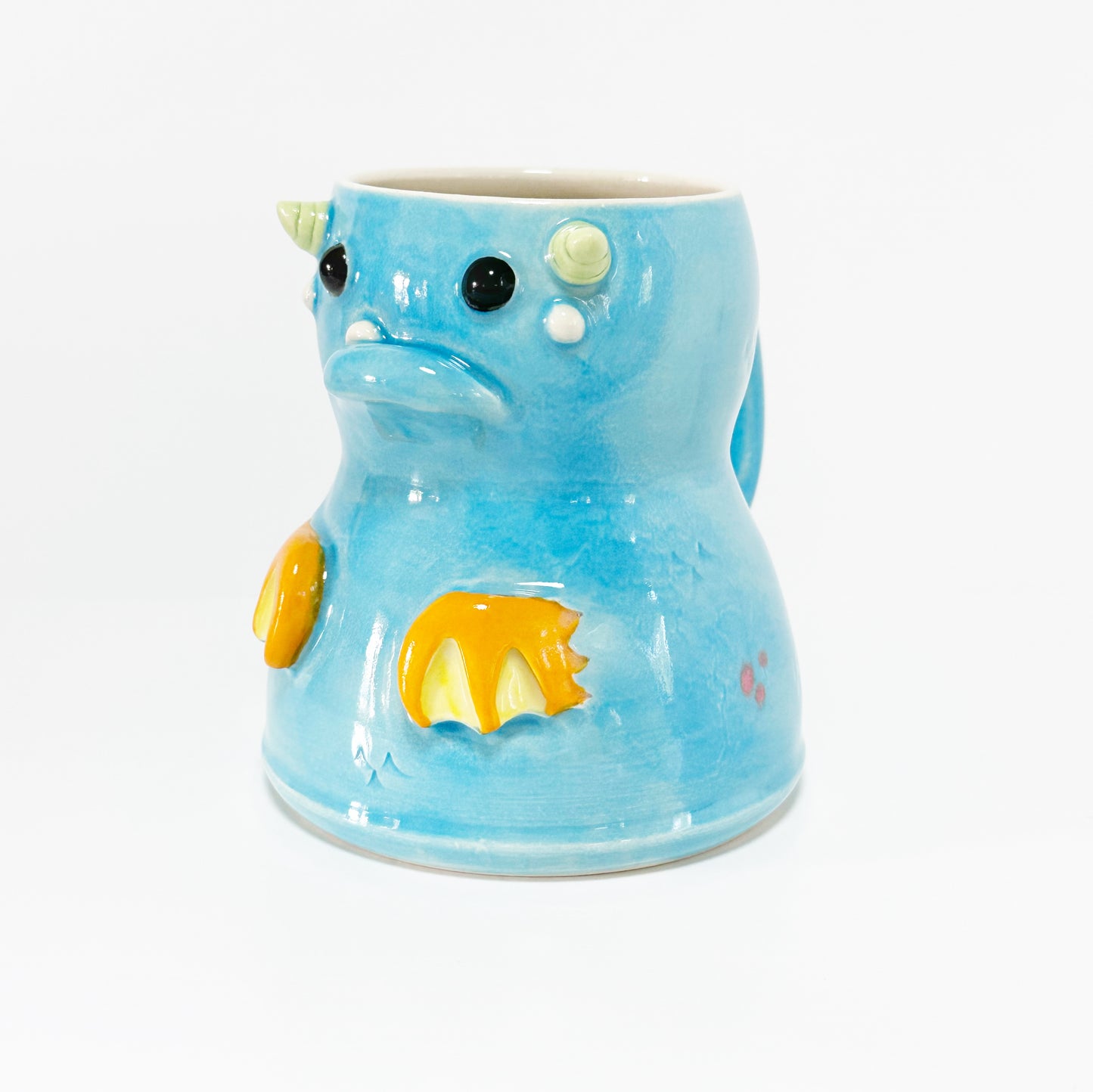 Dark Blue Monster Mug 6