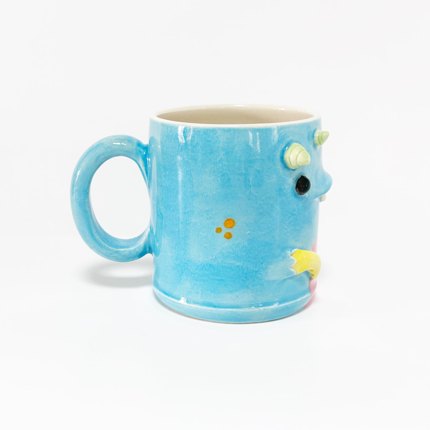 Dark Blue Monster Mug 7