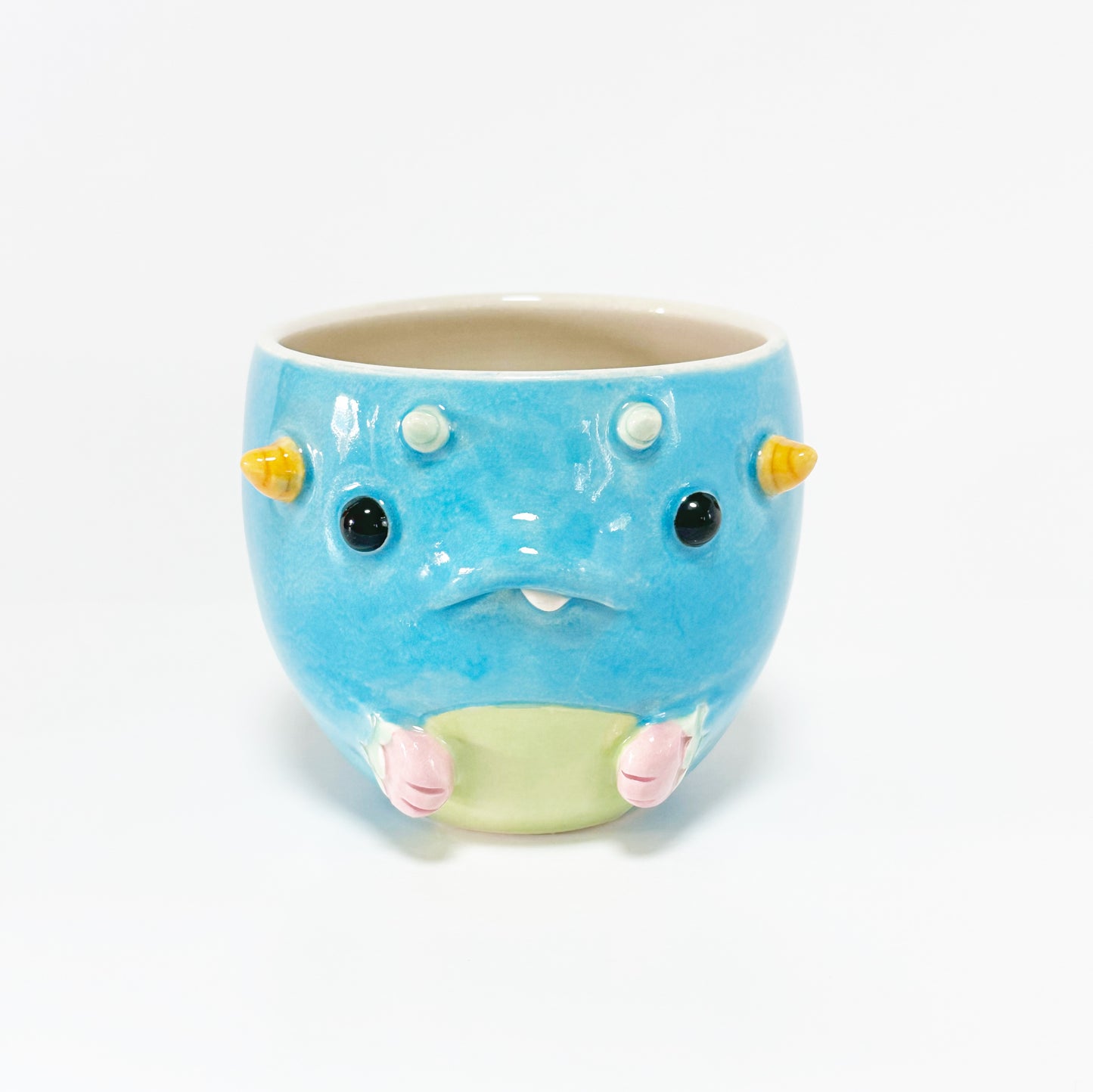 Dark Blue Monster Mug 9