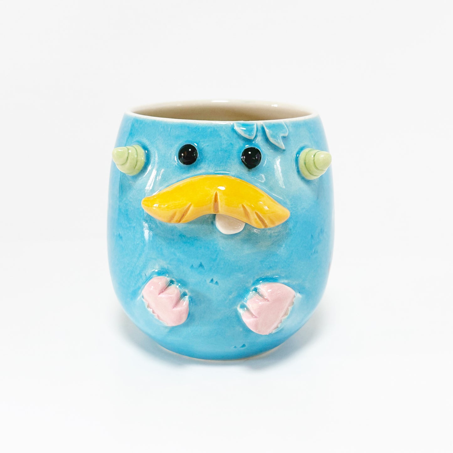 Dark Blue Monster Mug 12
