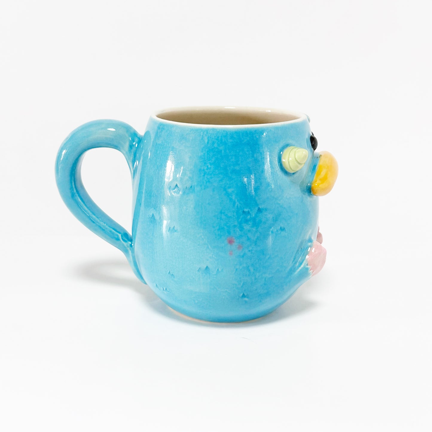 Dark Blue Monster Mug 12