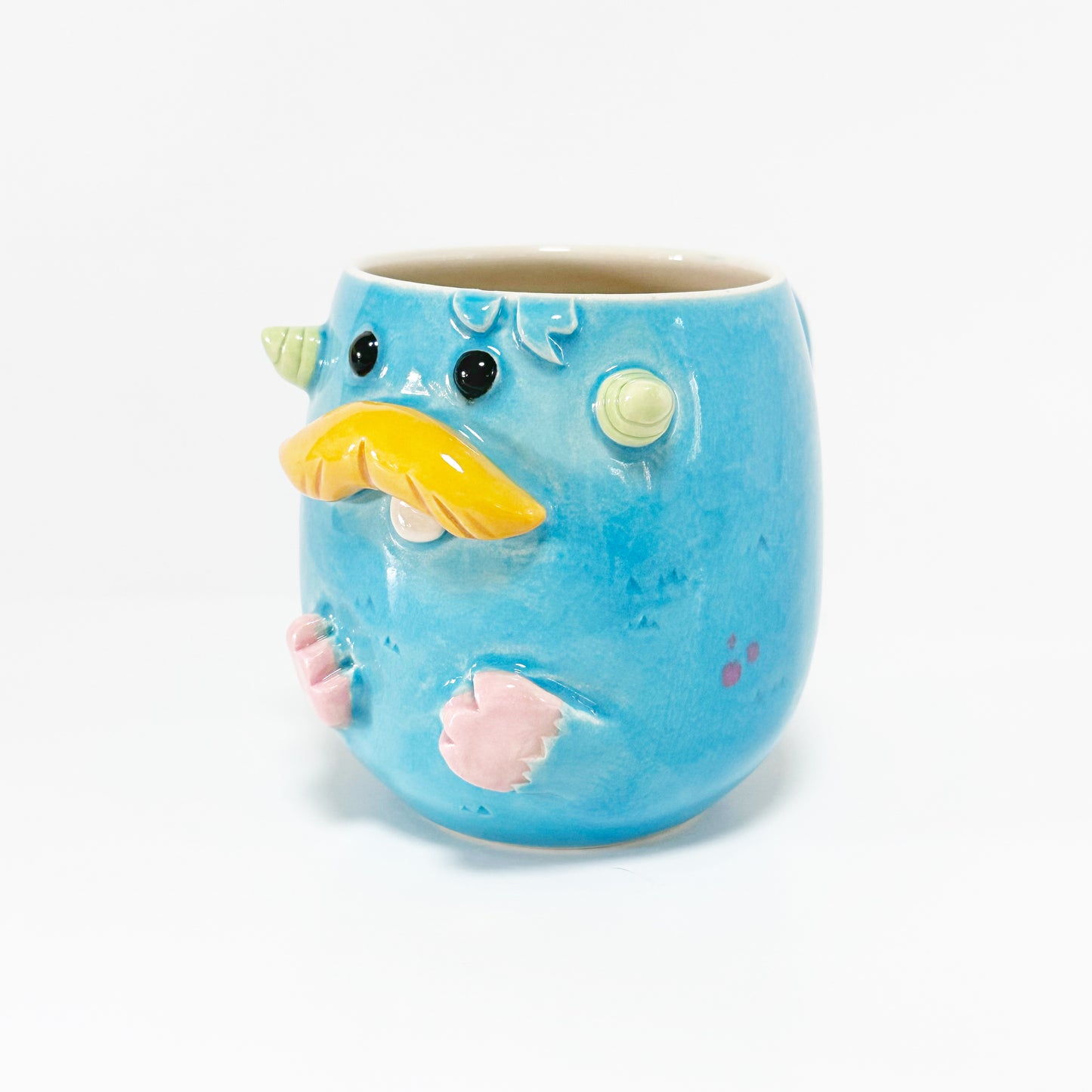 Dark Blue Monster Mug 12