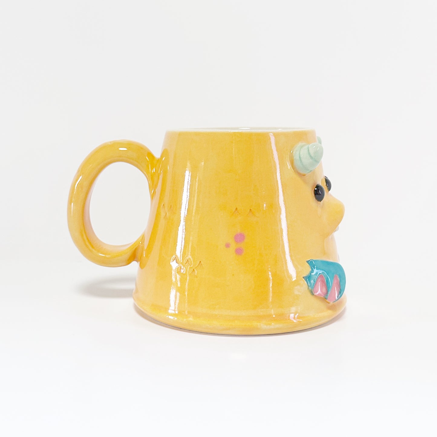 Light Orange Monster Mug 9