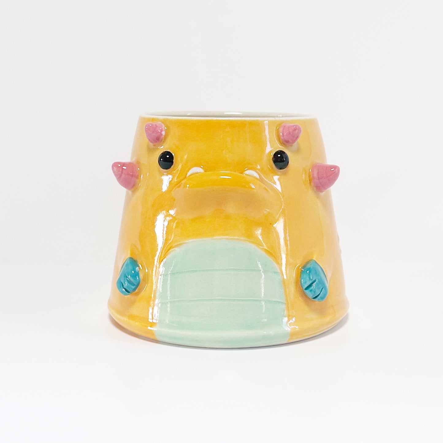 Light Orange Monster Mug 10