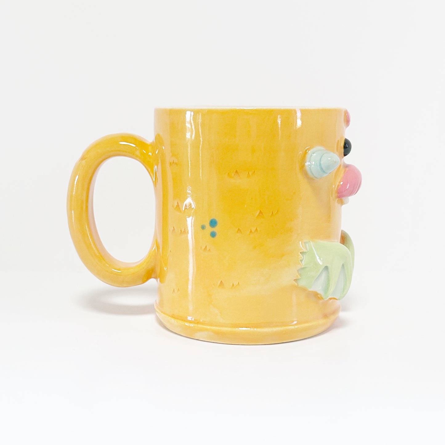 Light Orange Monster Mug 13