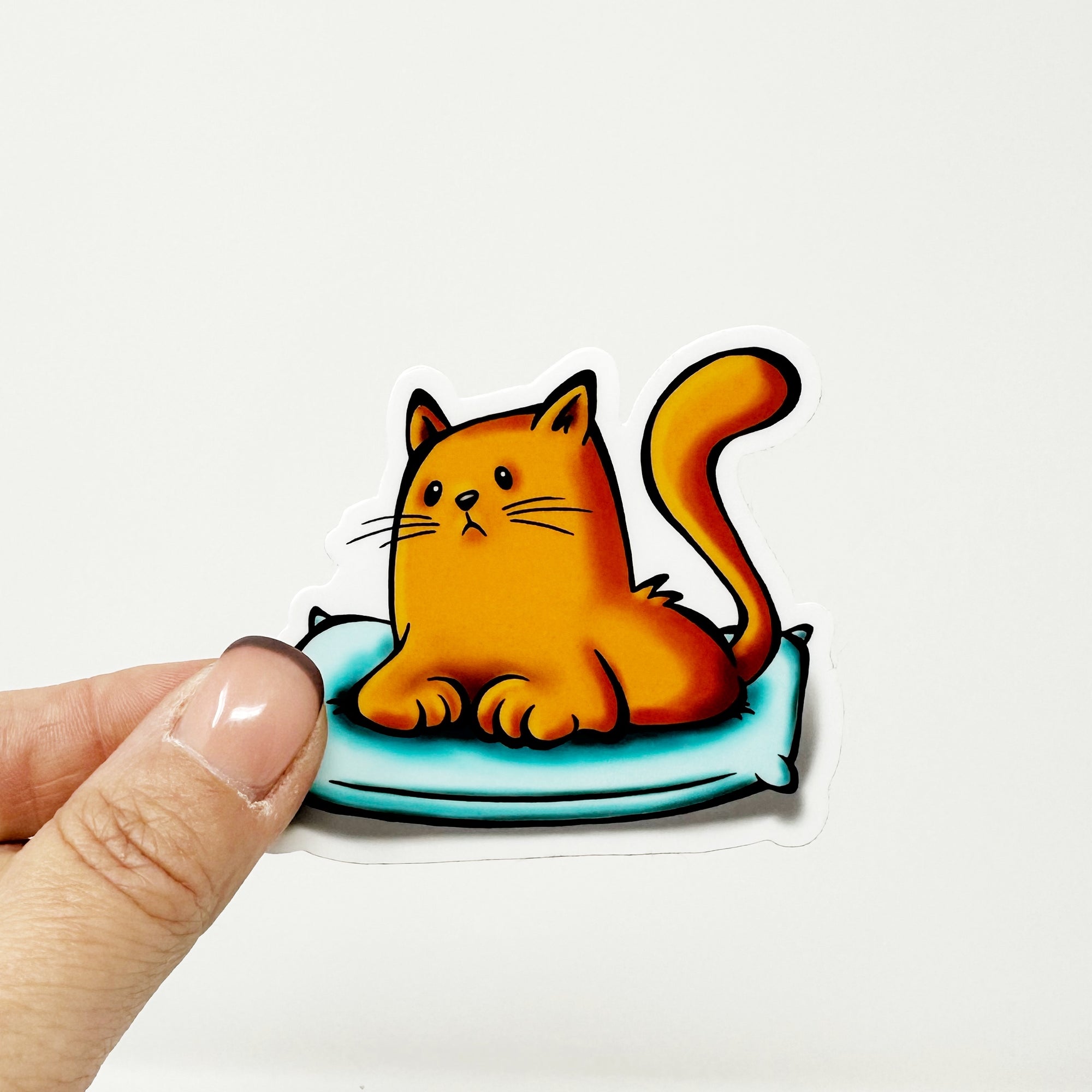 Cat Die Cut Sticker