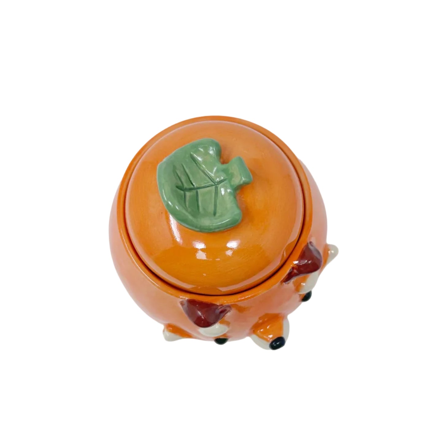 Fox Lidded Jar