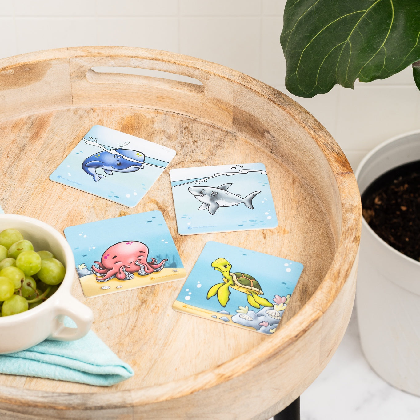 Ocean Adventure Coaster Set