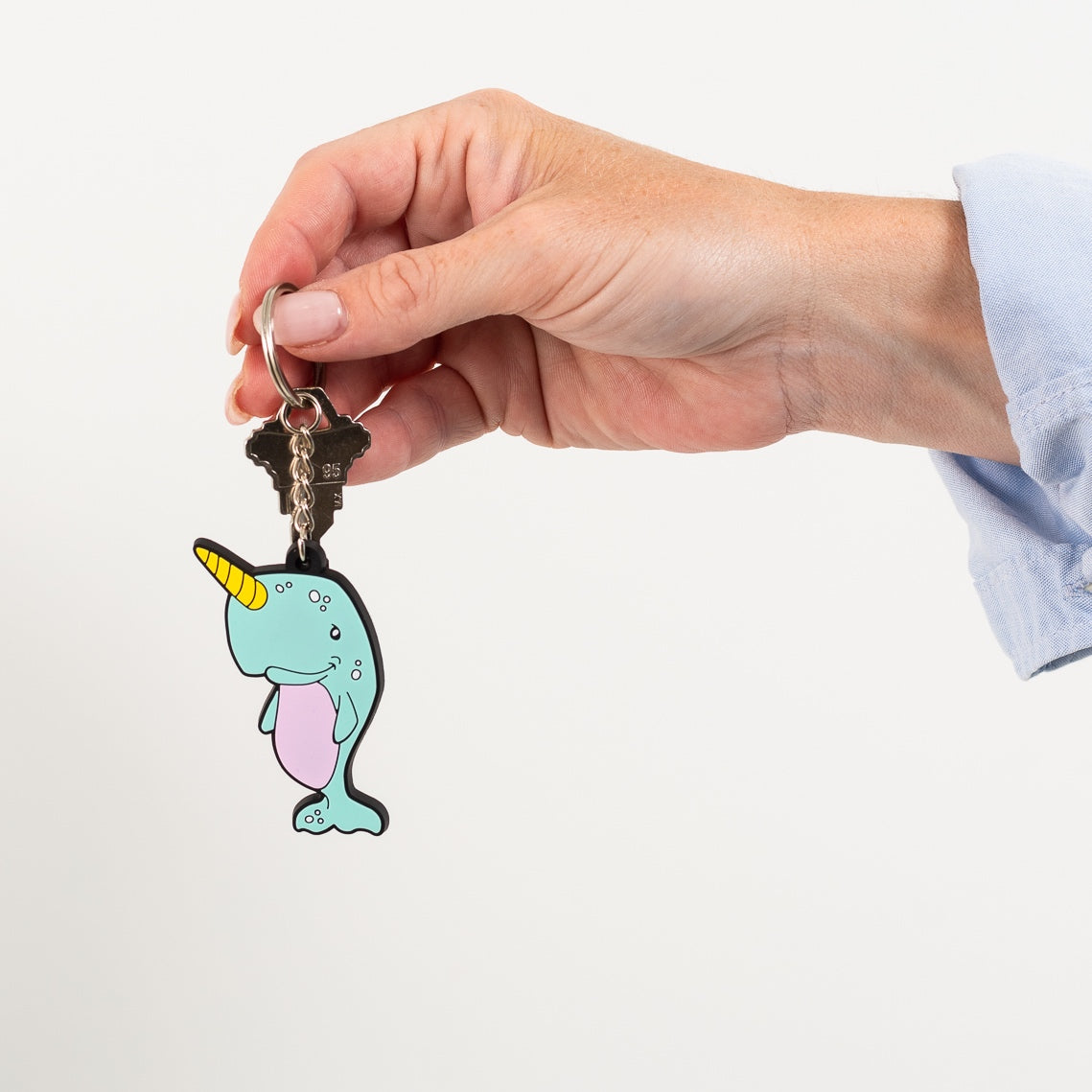 Narwhal Keychain