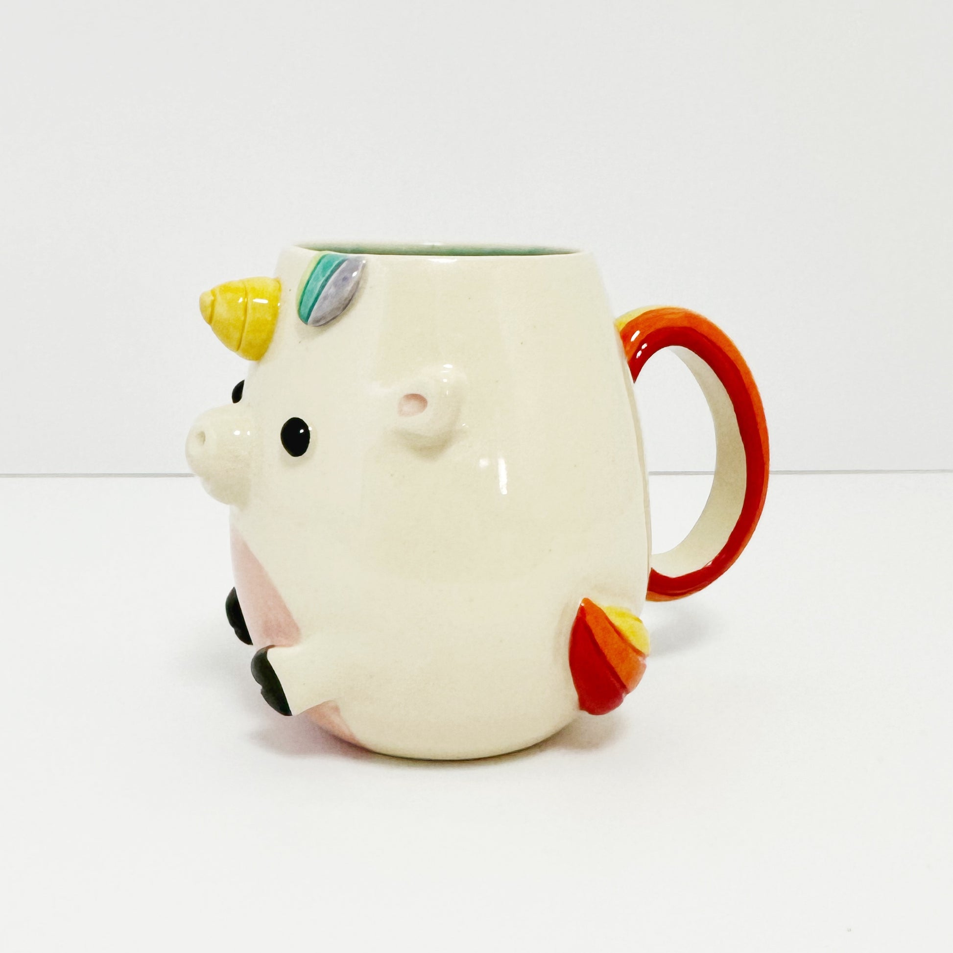 dishwasher safe handmade unicorn coffee tumbler