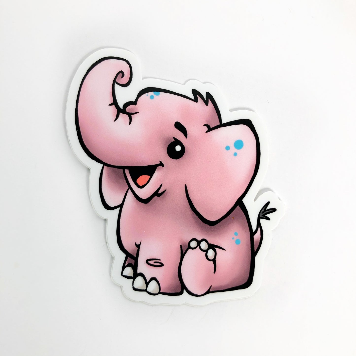 Elephant Die Cut Sticker