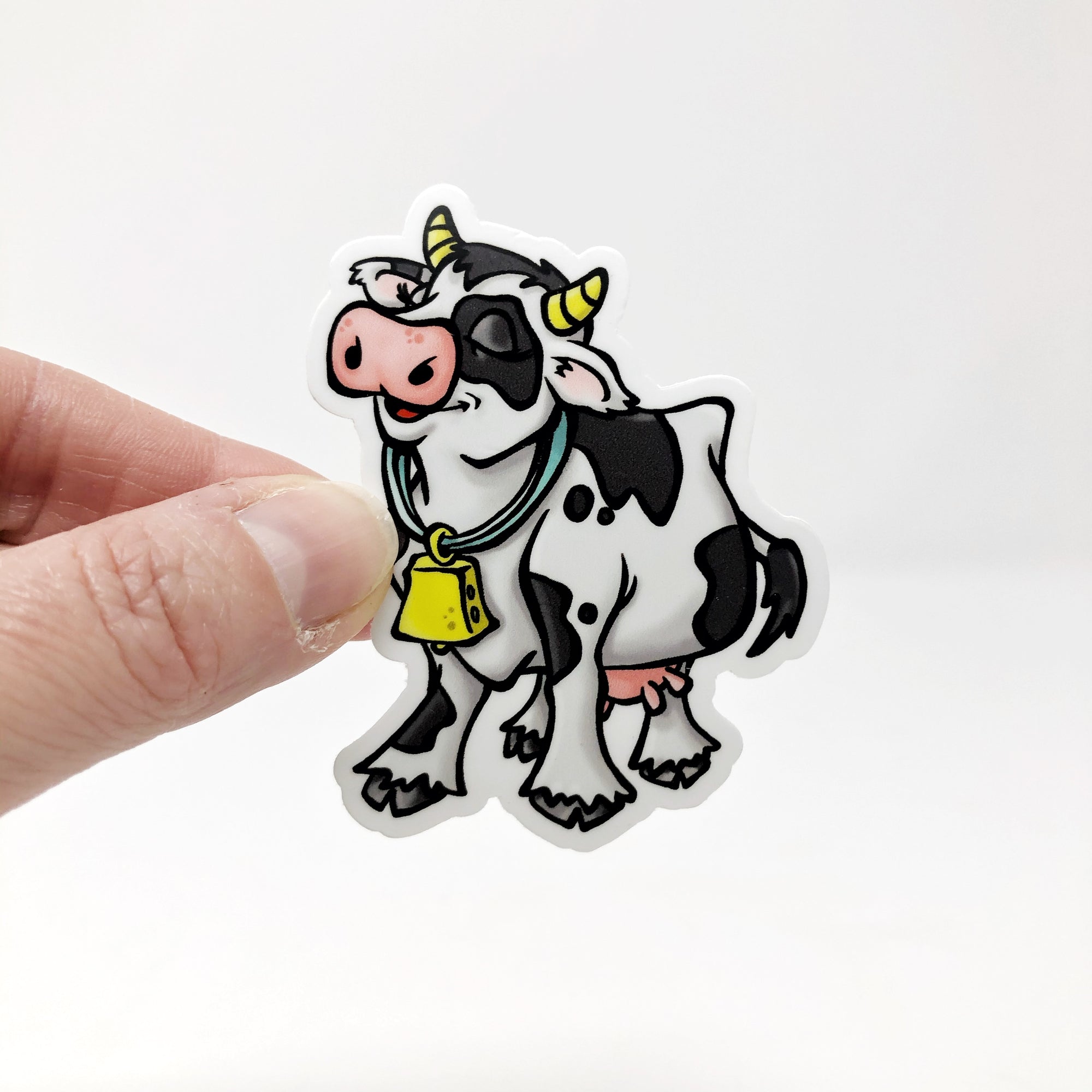 Dairy Cow Die Cut Sticker