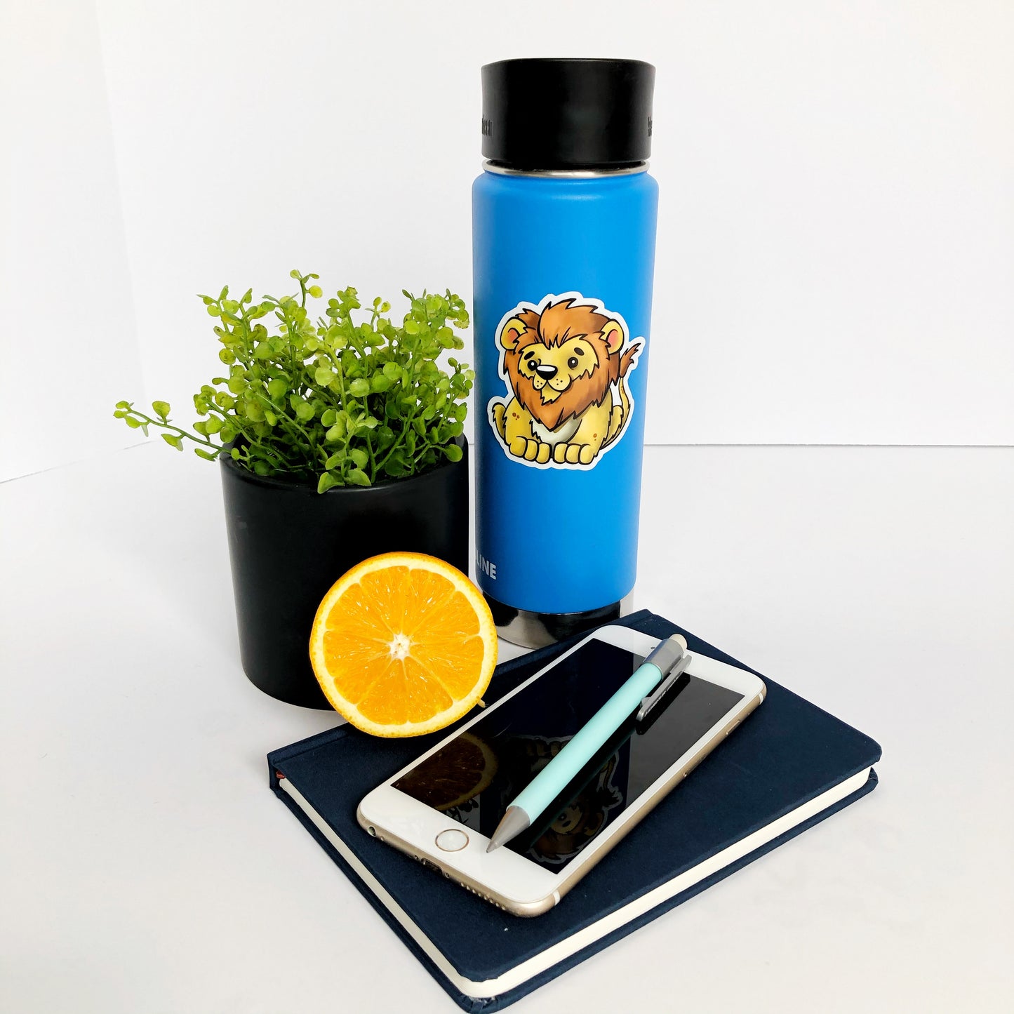 Lion Die Cut Sticker