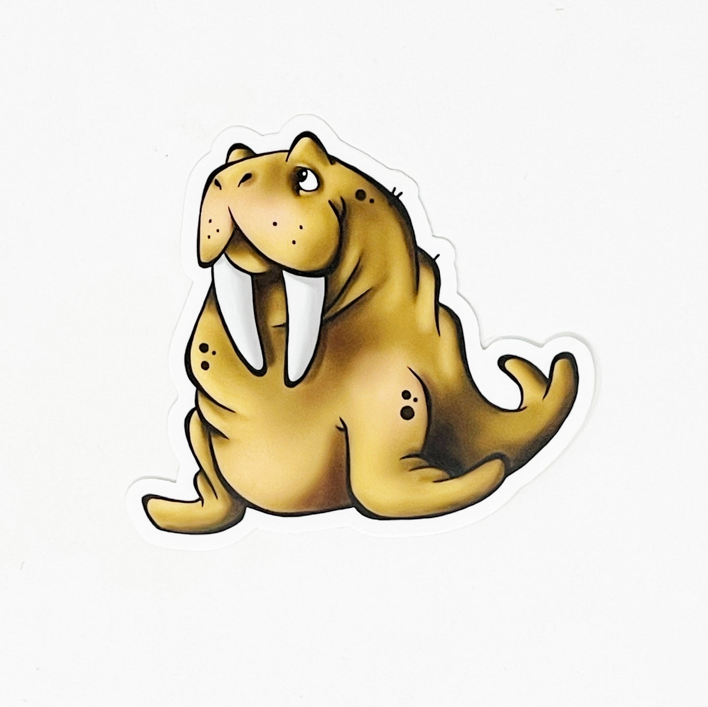 Walrus Die Cut Sticker