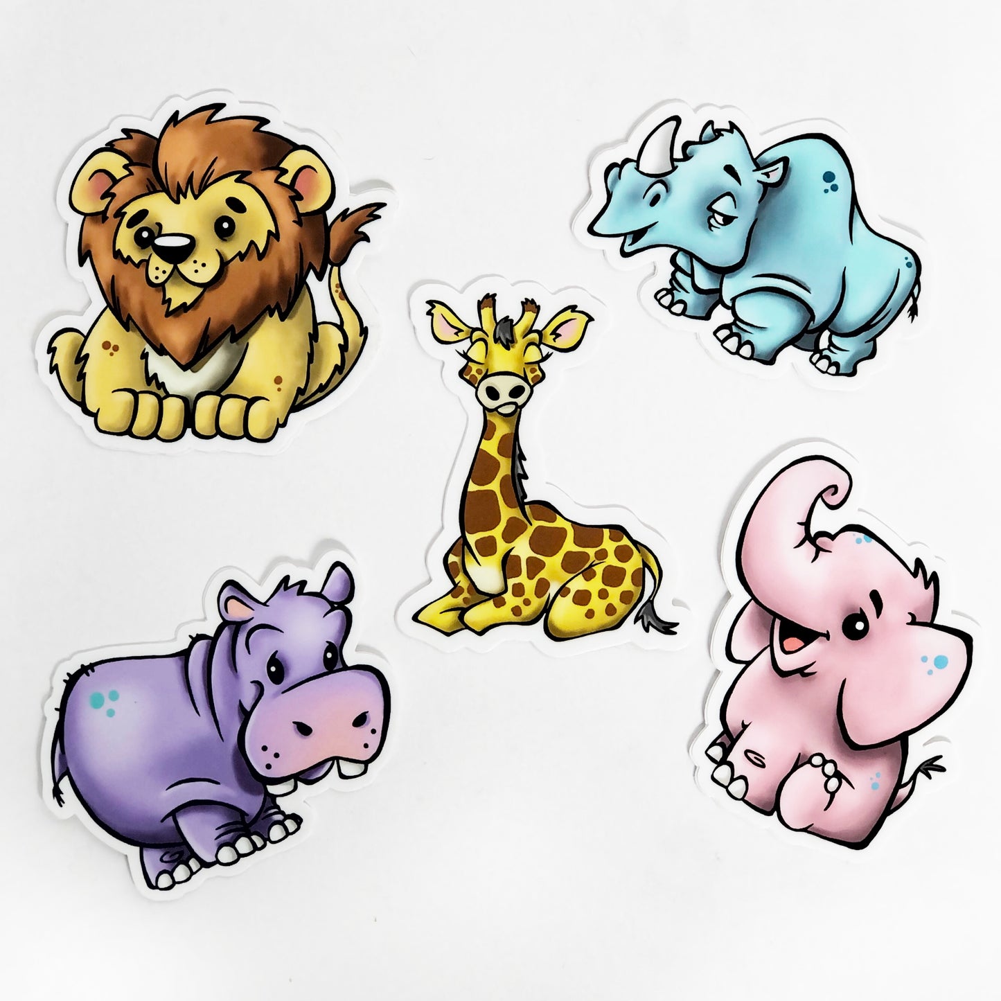 Safari Friends Sticker Pack