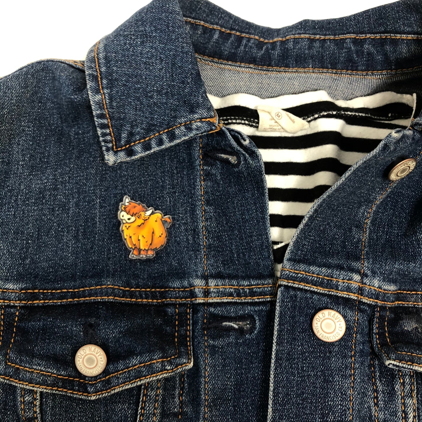 Highland Cow Pin
