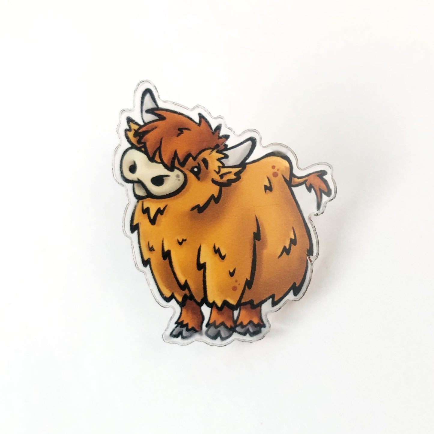 Highland Cow Pin