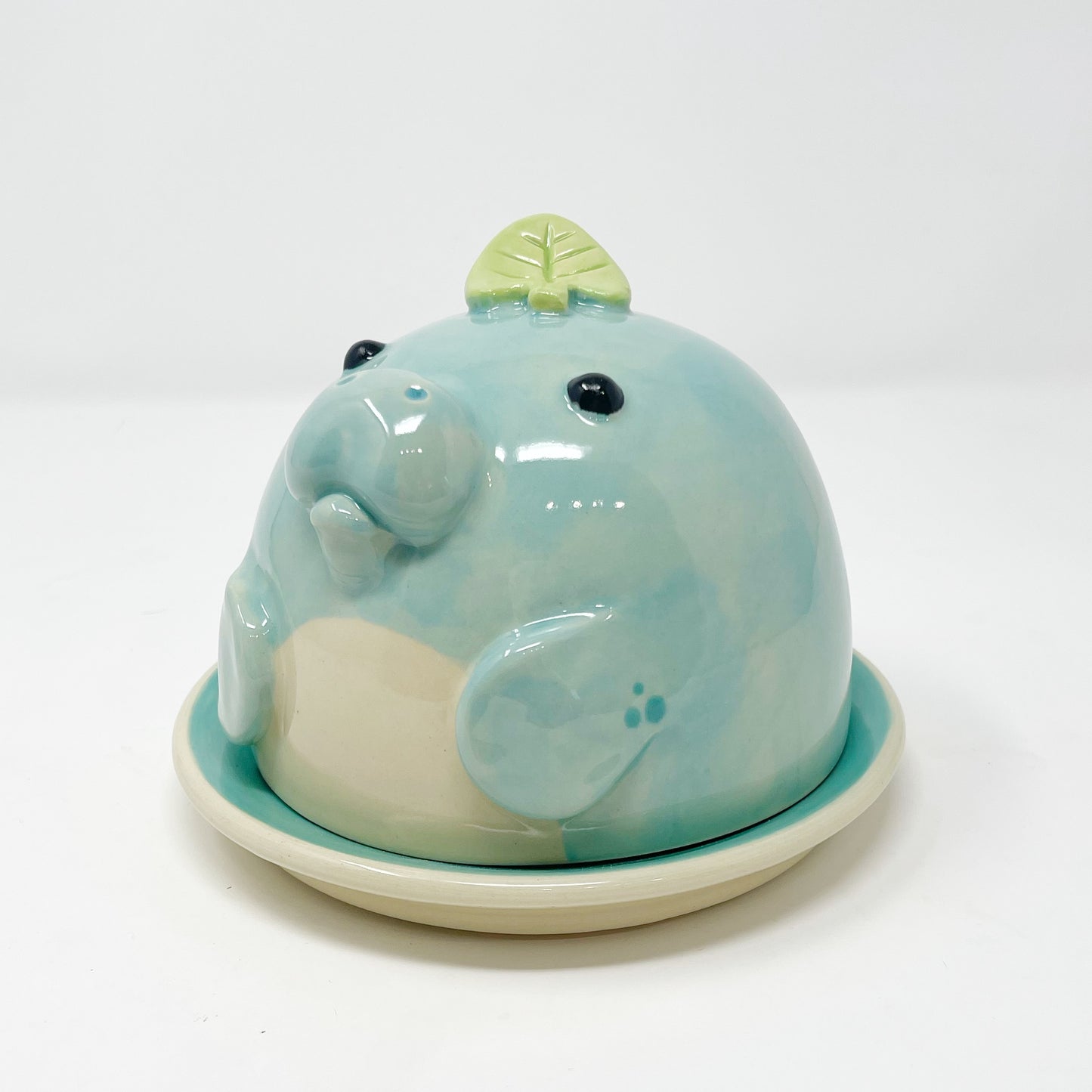 Manatee Butter Dish