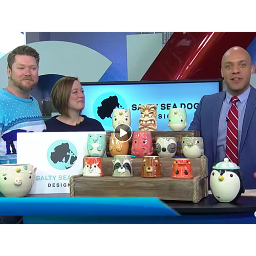 The duo behind Salty Sea Dog Designs, join Global News Calgary