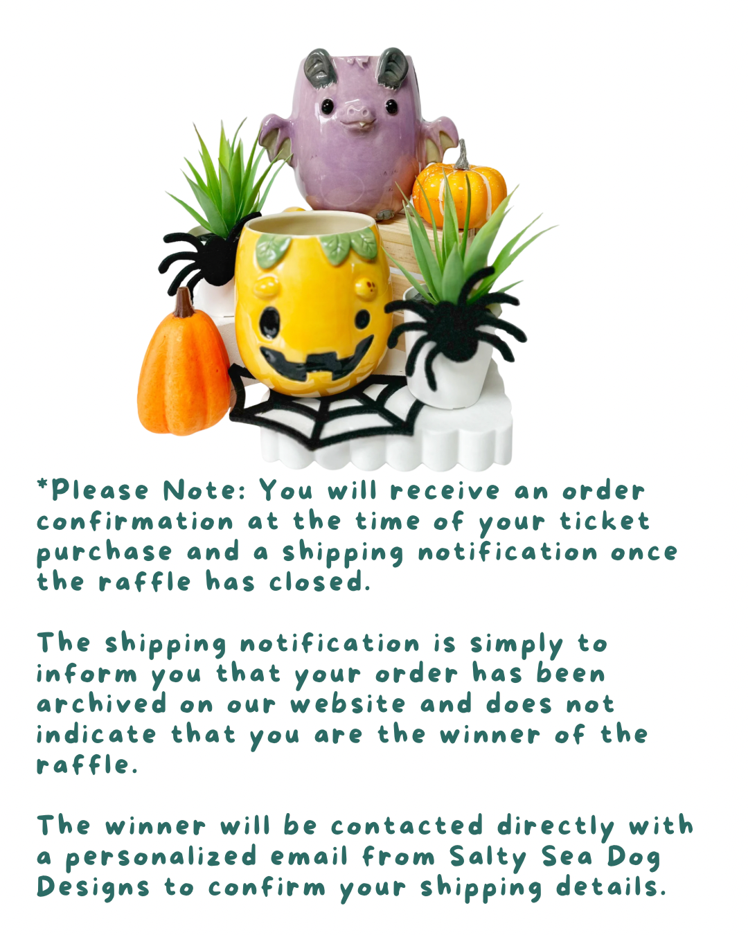 Imagination Library Raffle (Purple Bat & Pumpkin)