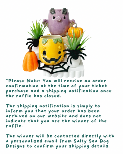 Imagination Library Raffle (Purple Bat & Pumpkin)