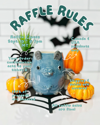 Imagination Library Raffle (Blue Bat & Ghost)