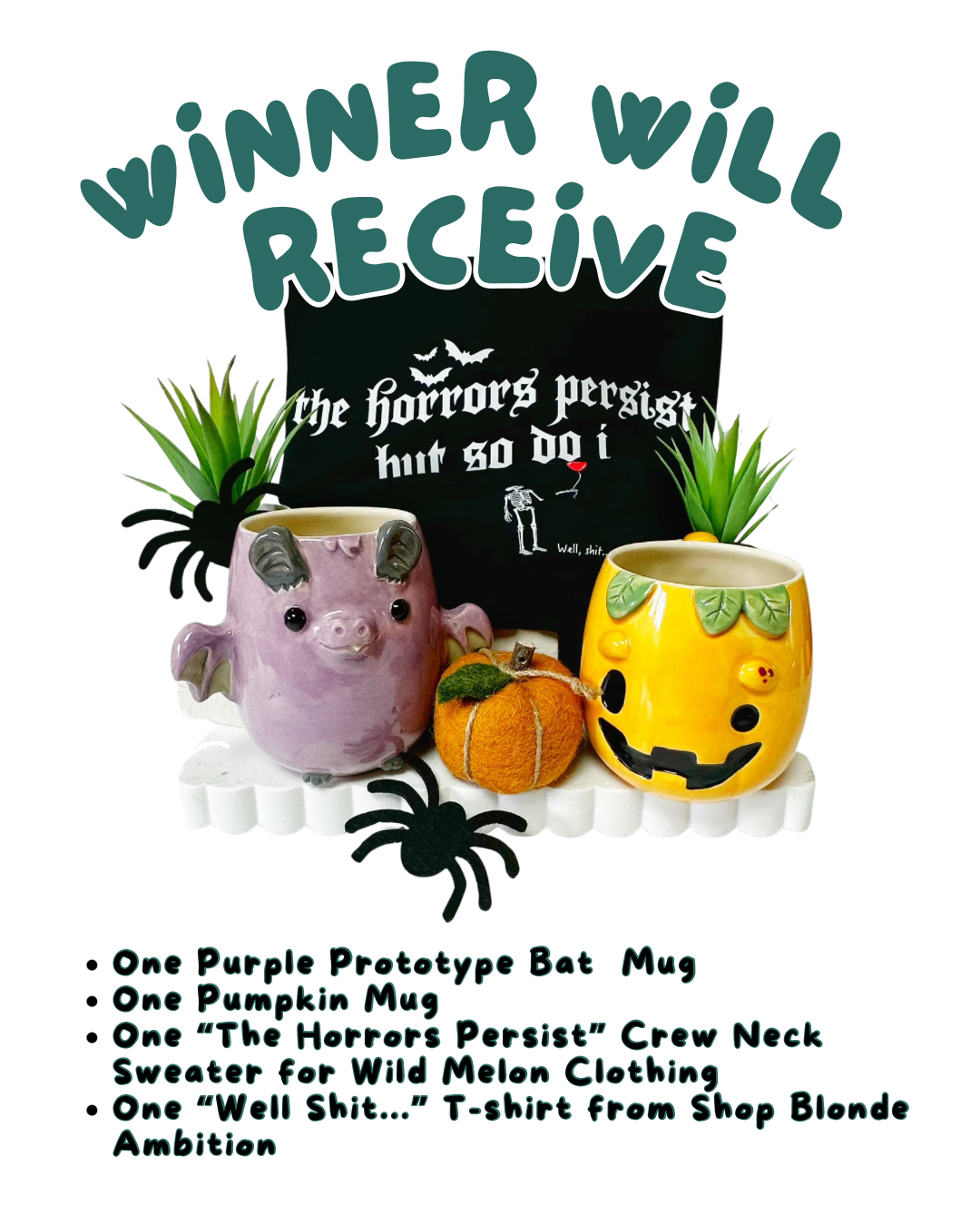 Imagination Library Raffle (Purple Bat & Pumpkin)