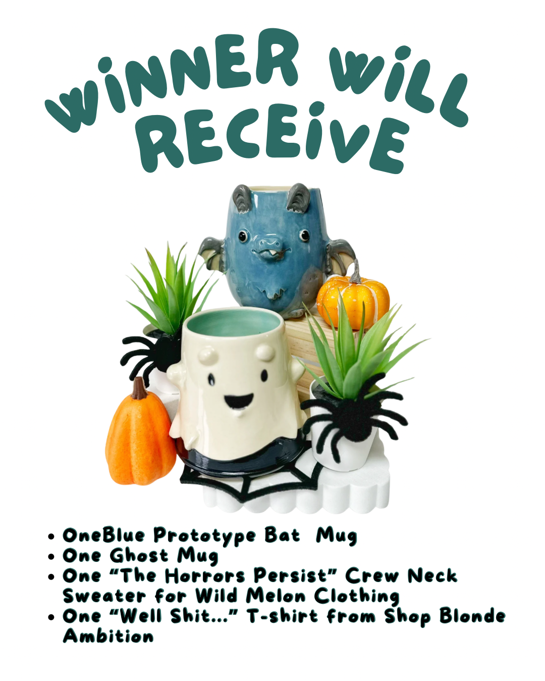Imagination Library Raffle (Blue Bat & Ghost)