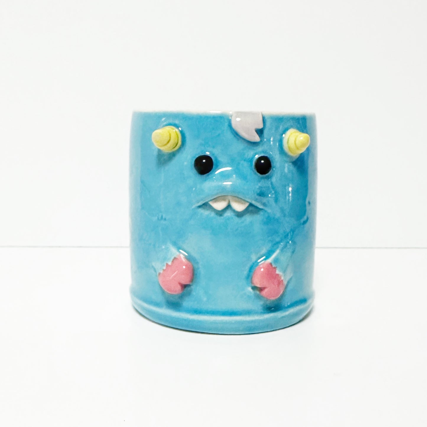 Dark Blue Monster Mug 8