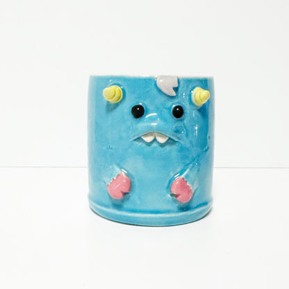 Dark Blue Monster Mug 8