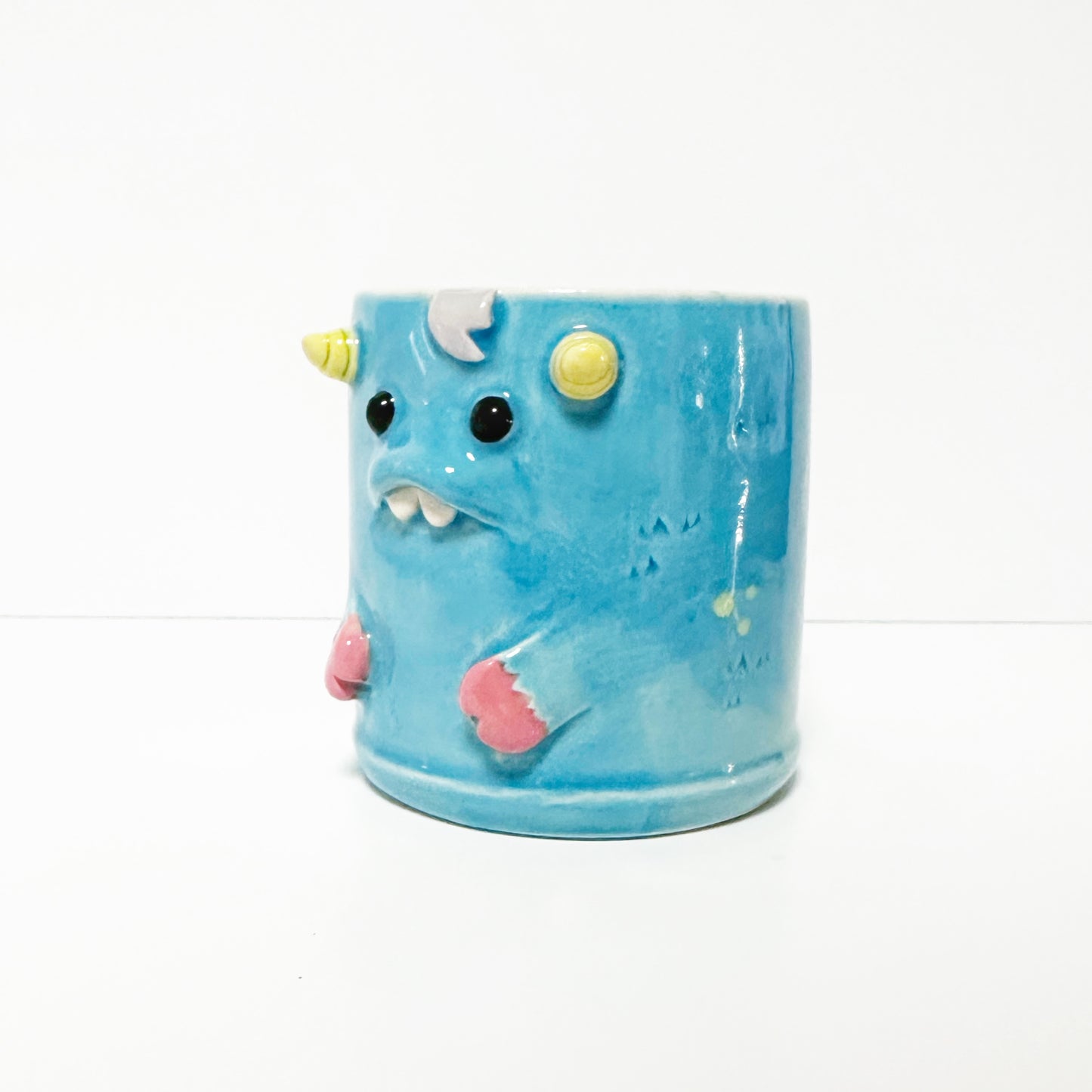 Dark Blue Monster Mug 8