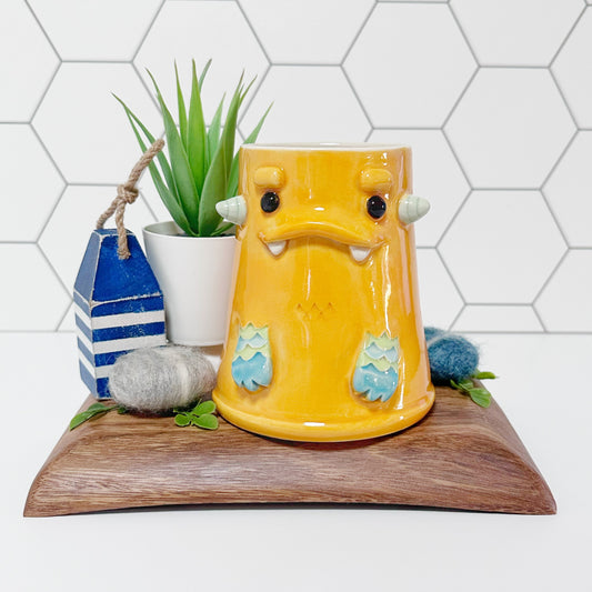 Light Orange Monster Mug 17