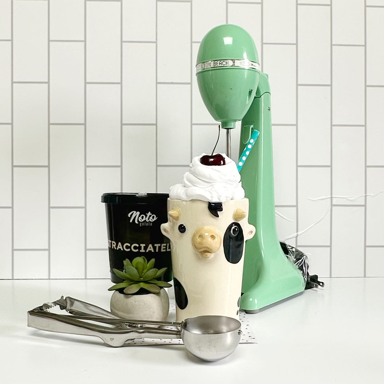 Dairy Cow Tumbler (No Lid)