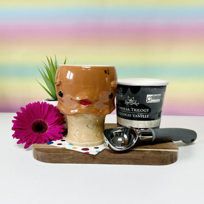 Chocolate Ice Cream Cone Mug