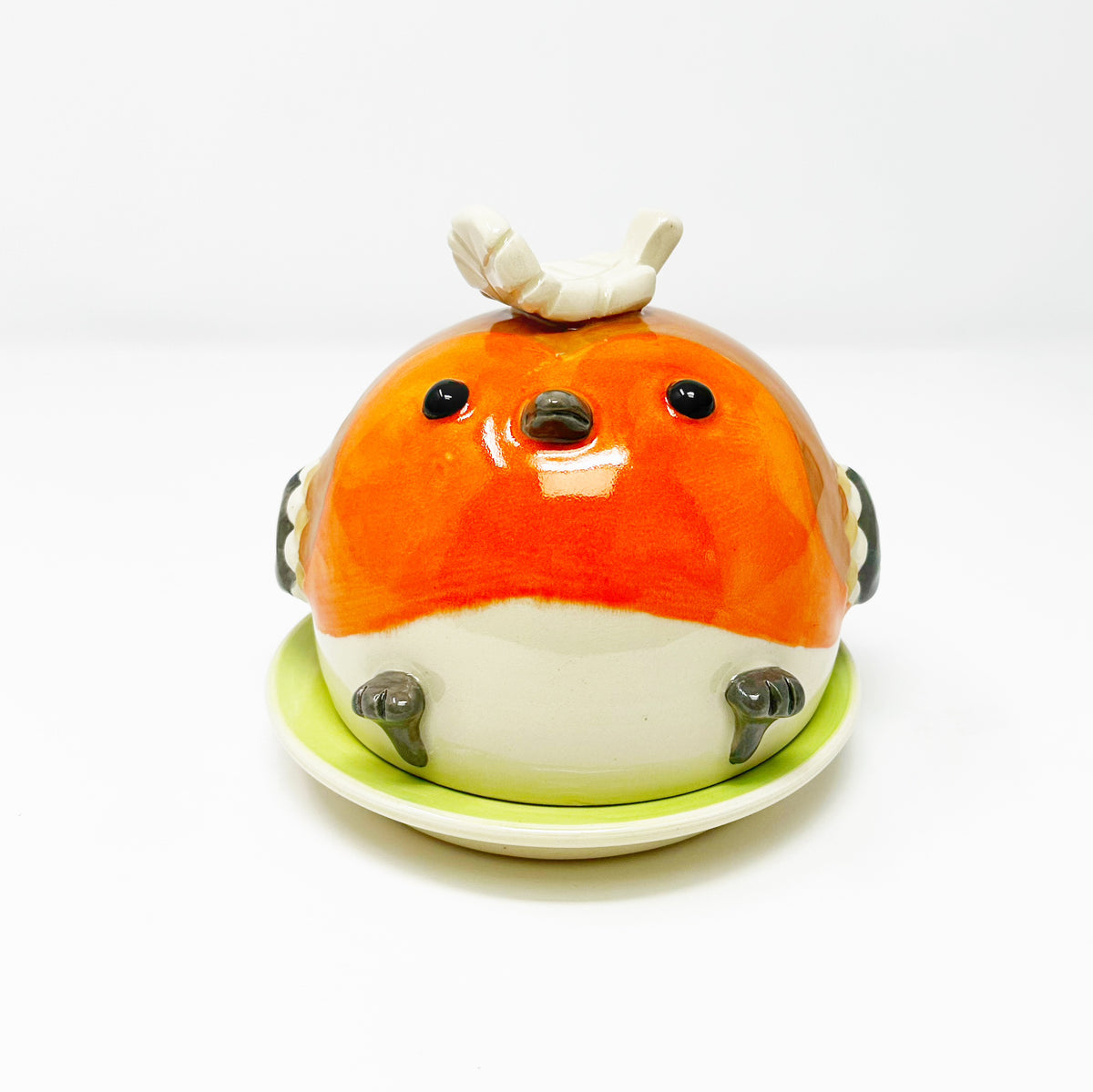 Robin Butter Dish