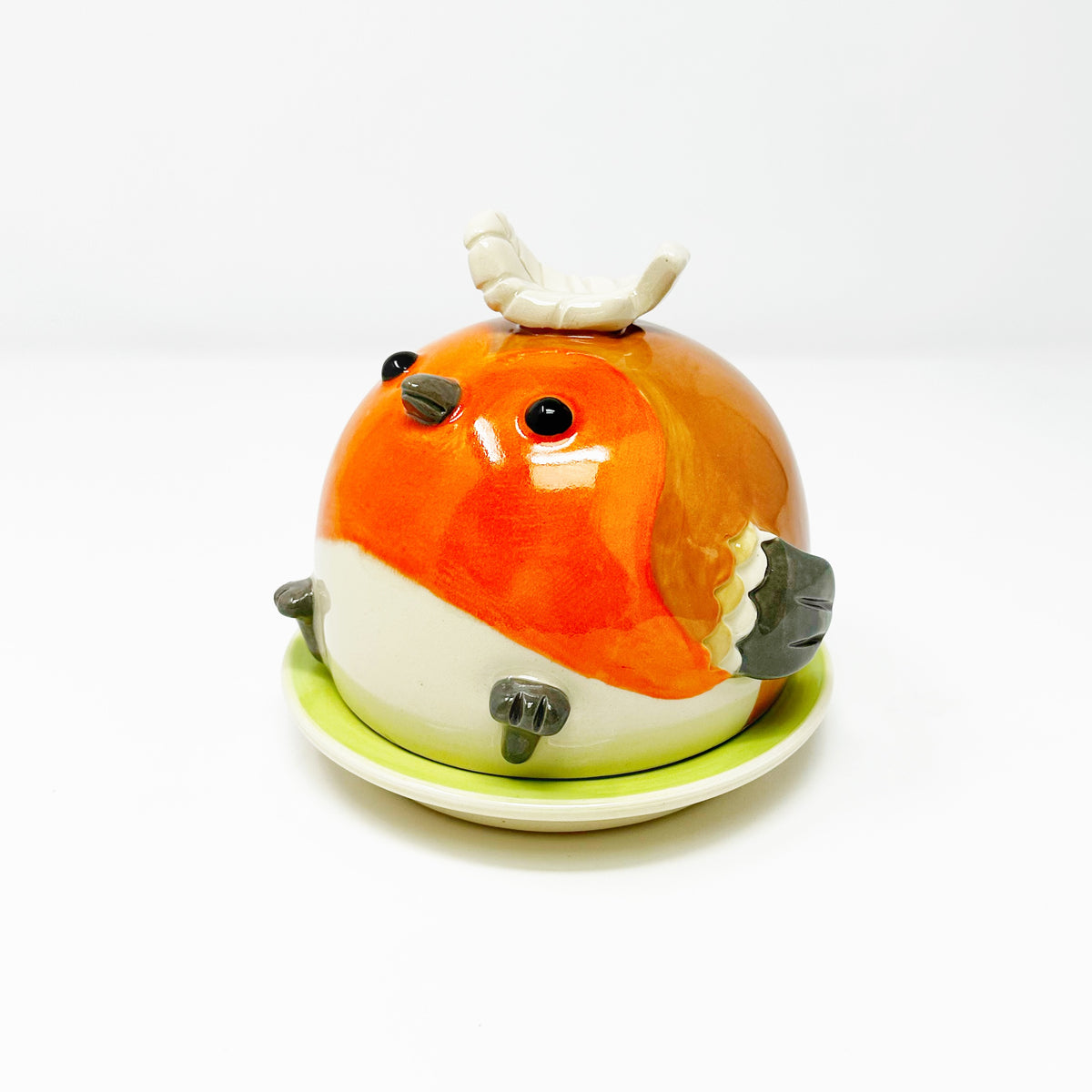 Robin Butter Dish