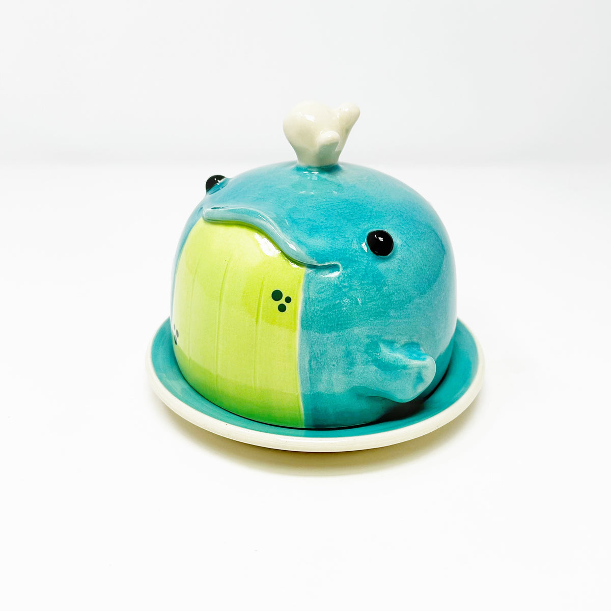 Blue Whale Butter Dish