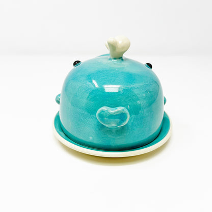 Blue Whale Butter Dish
