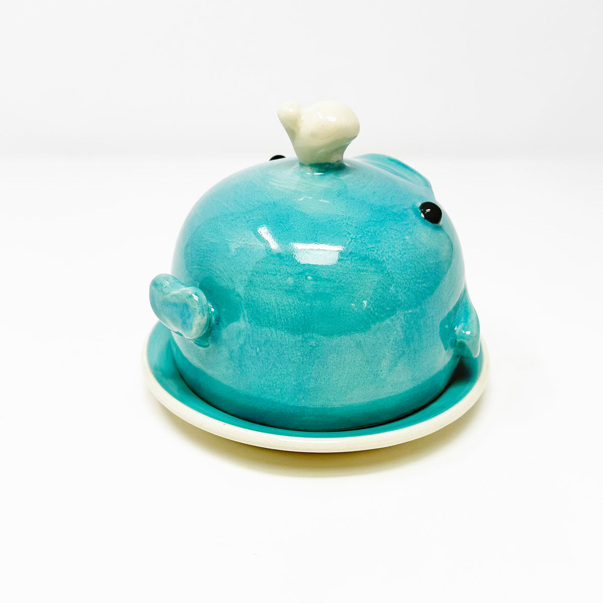 Blue Whale Butter Dish